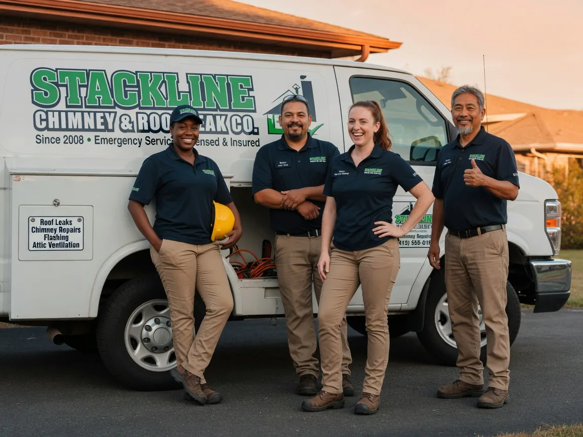 Chimney flashing repair company in Gillette, NJ